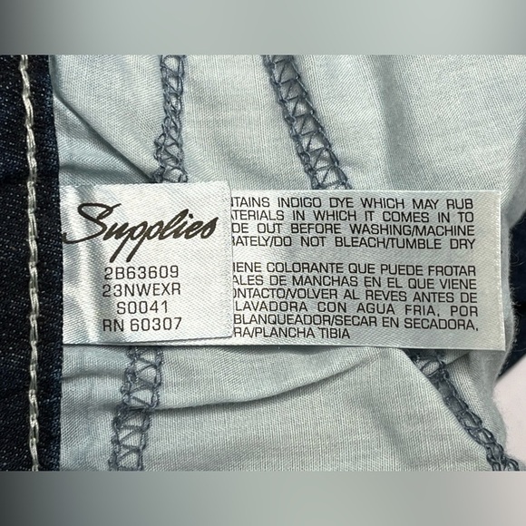 Supplies By Union Bay Lauren Modern Boot Women's Denim Blue Jean Plus Size 22W - Picture 5 of 6